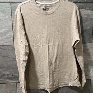 Roebuck & Co Long Sleeve T-Shirt Beige L